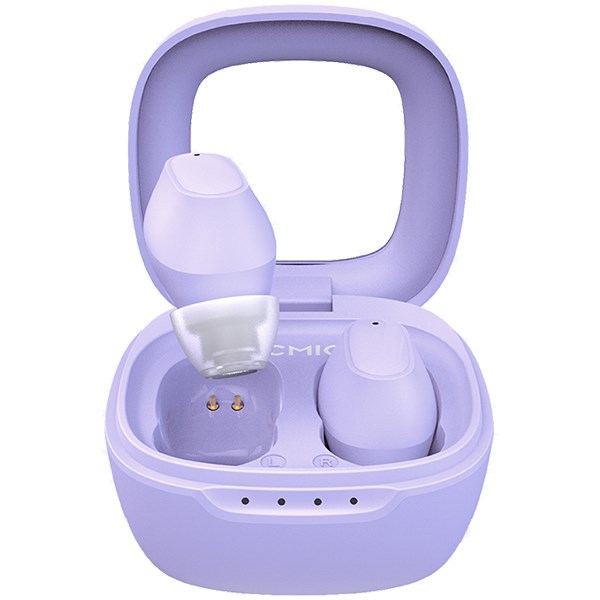 Earphone Bluetooth Acmic TWS Zendio Lite Purple