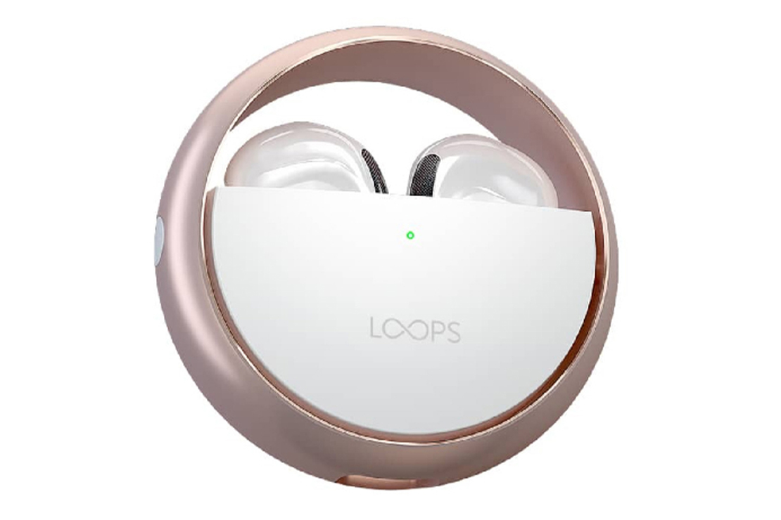 Earphone Bluetooth Loops TWS Ring X06 Rose Gold