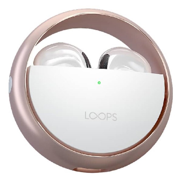 Earphone Bluetooth Loops TWS Ring X06 Rose Gold