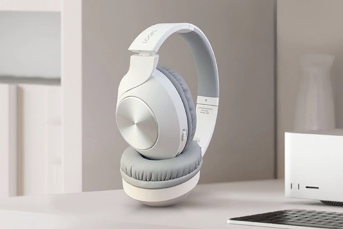 Headphone Bluetooth Loops Macaron X09 White