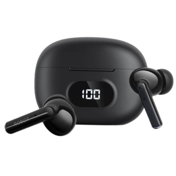 Earphone Bluetooth Robot TWS Airbuds T70 Black