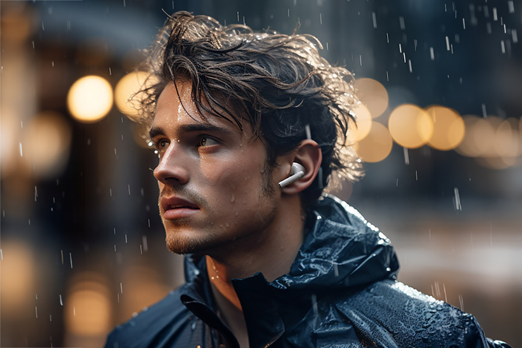 Earphone Bluetooth Vivan TWS Life 110 White