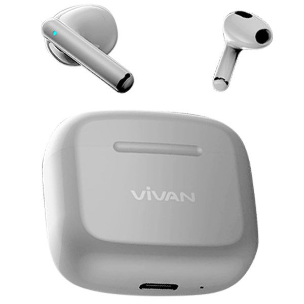 Earphone Bluetooth Vivan TWS Life 110 White