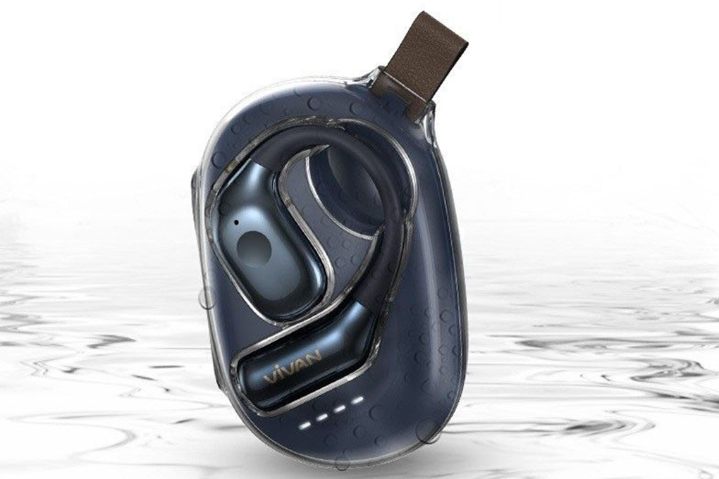 Earphone Bluetooth Vivan Sport X2 OWS Blue