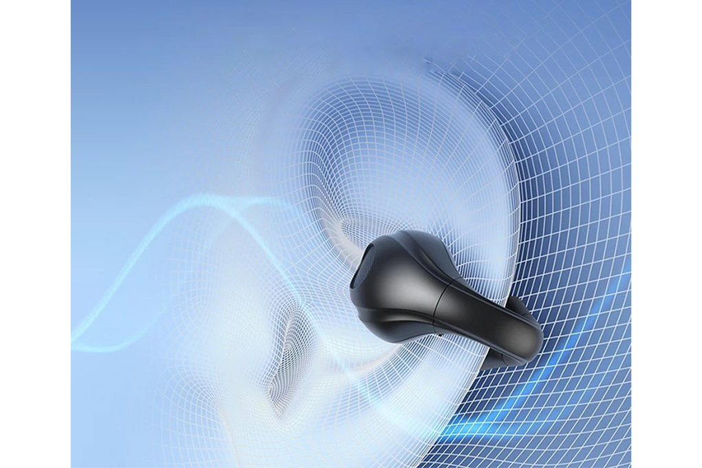 Earphone Bluetooth Robot Air 10 OWS Black