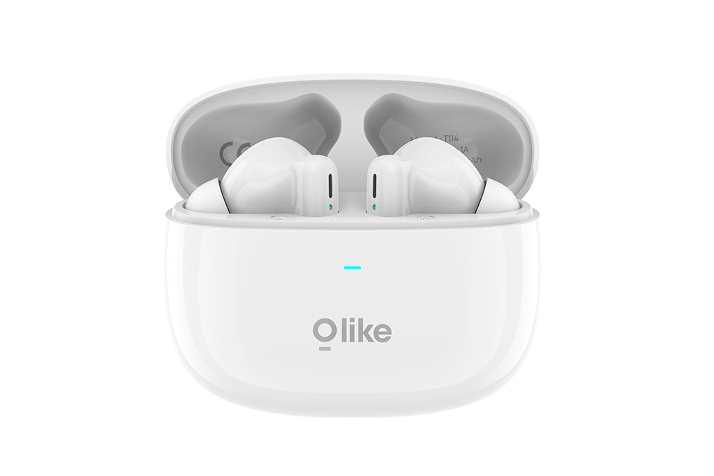 Earphone Bluetooth Olike TWS T114 White