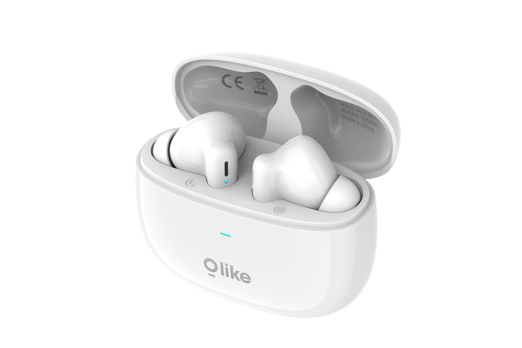 Earphone Bluetooth Olike TWS T114 White
