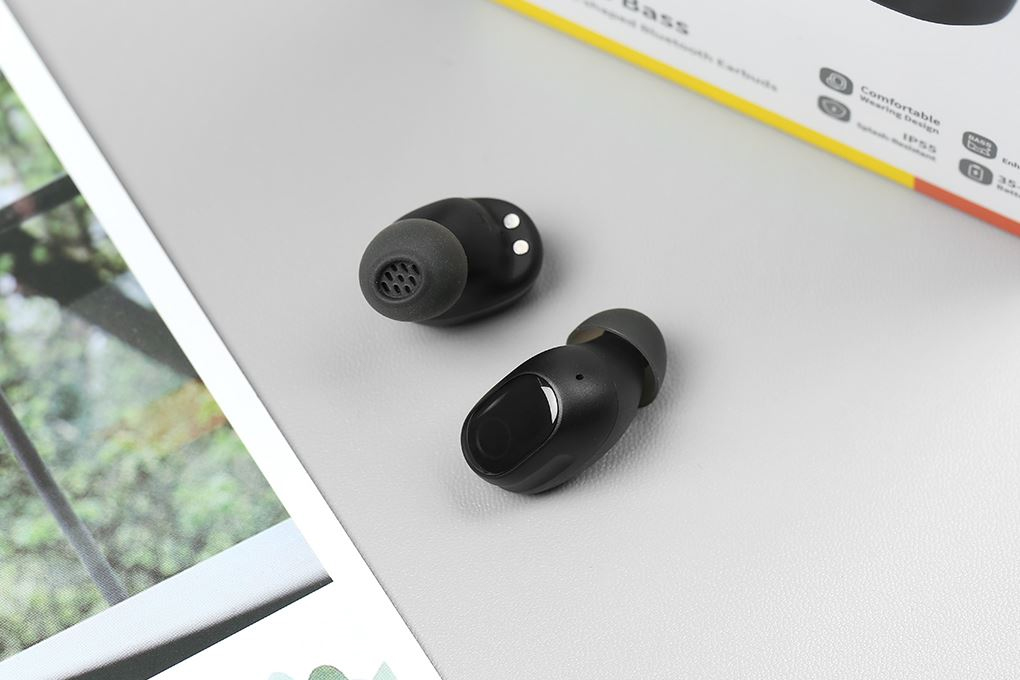 Earphone Bluetooth Baseus TWS Bass BD1 11