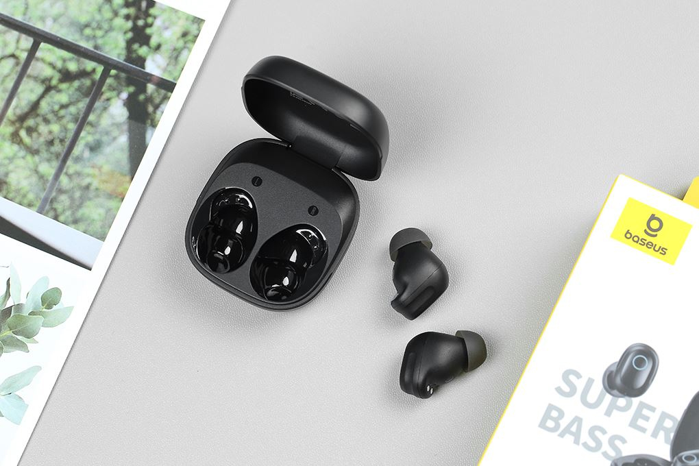 Earphone Bluetooth Baseus TWS Bass BD1 7