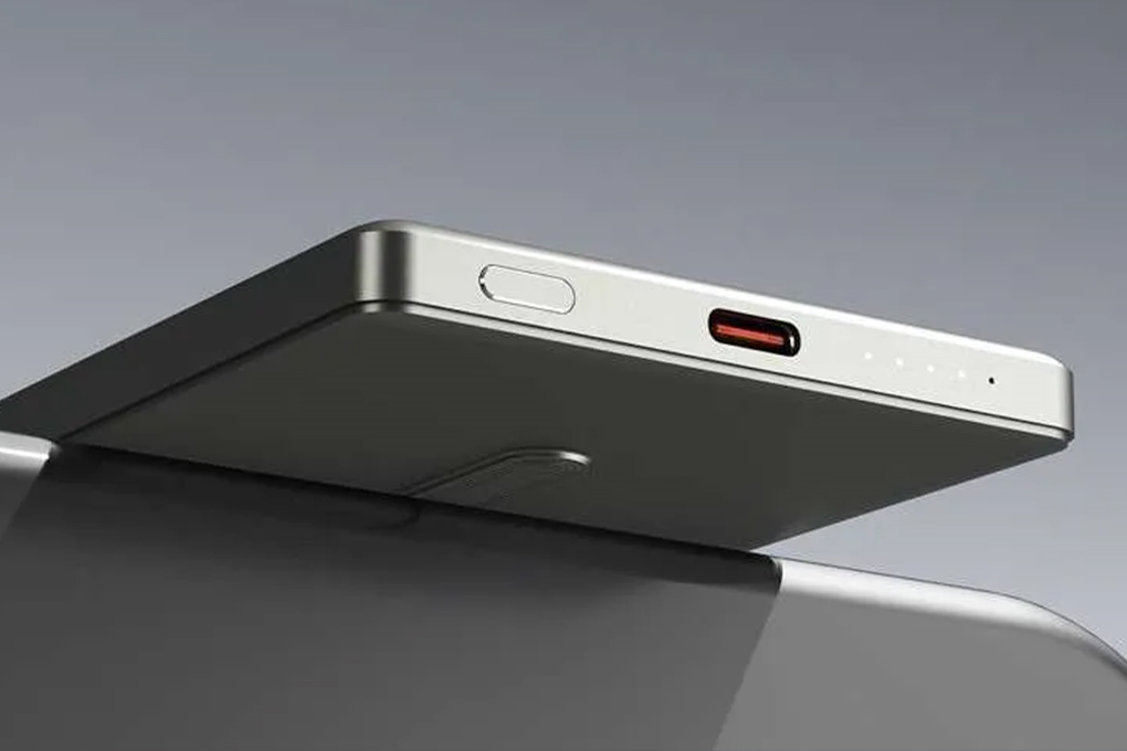 Powerbank 5000 mAh - Type C Olike Magslim P300 Grey