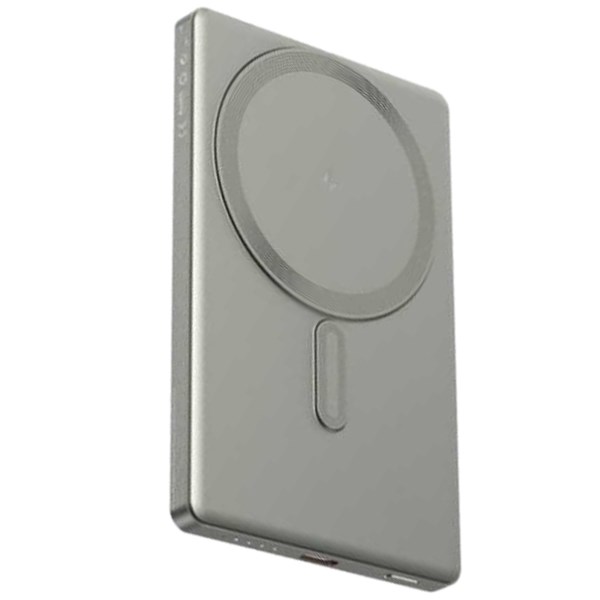 Powerbank 5000 mAh - Type C Olike Magslim P300 Grey