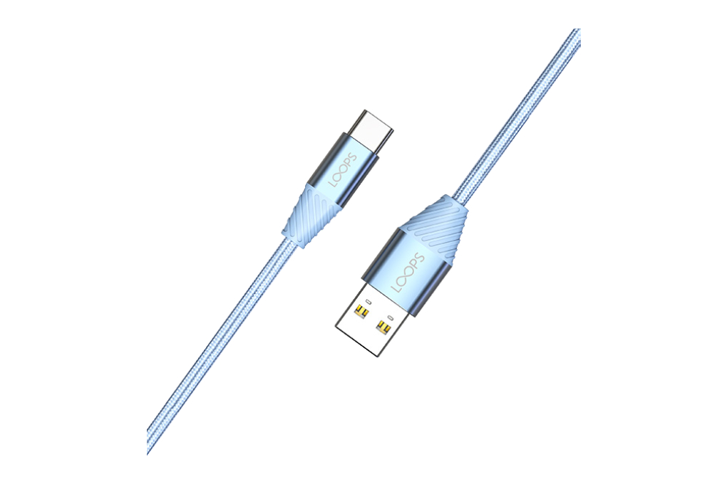 Kabel Type A - Type C 1m Loops BLUE 2
