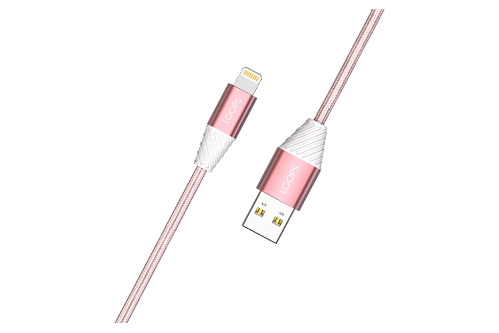 Kabel Type A - Lightning 1m Loops PINK
