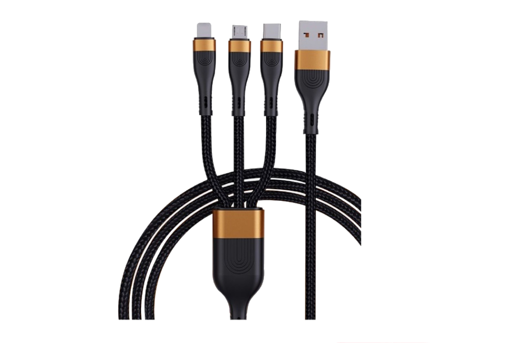 Kabel Data 3 in 1 1.2m Joyseus KB0077 BLACK