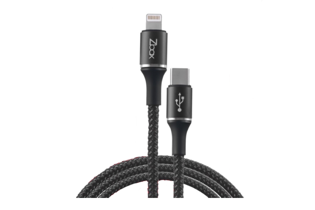 Kabel Data Type C - Type C 1m Zbox ZX-660 BLACK