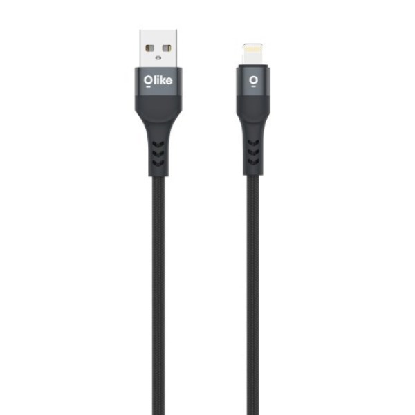 Kabel Data Lightning 1m Olike D102L BLACK