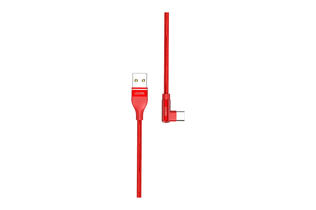 Kabel Gaming Type C 1m Loops RED