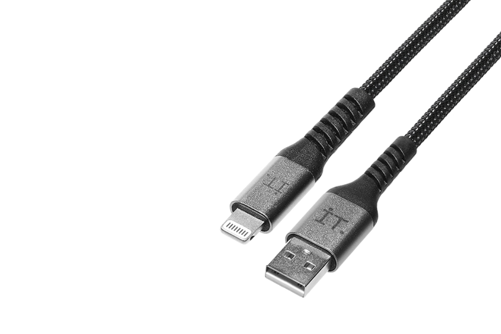 Kabel USB A - Lightning 1.2m IT BLACK 2
