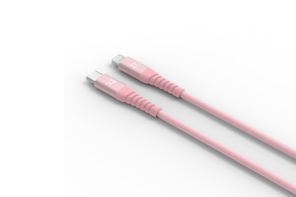 Kabel Type C - Lightning 1.2m IT PINK 3