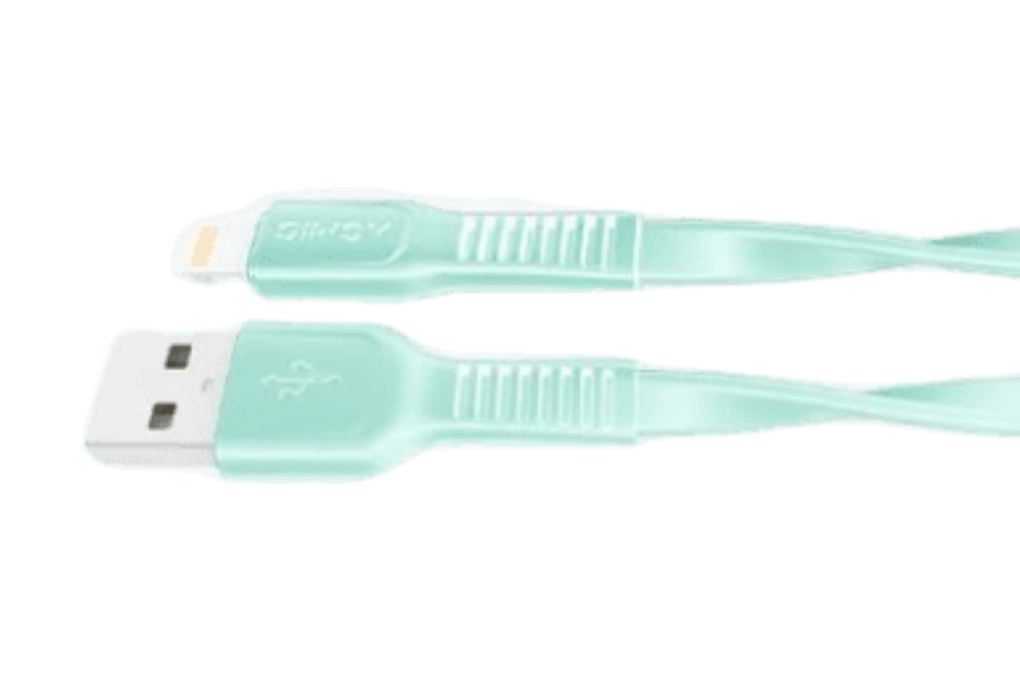 Kabel Data Type A - Lightning 1m ACMIC FL100 MINT GREEN 2
