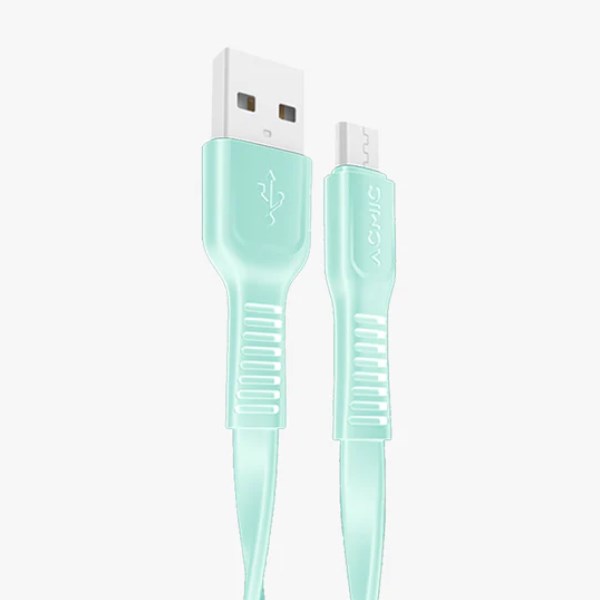 Kabel Data Type A - Micro 1m ACMIC FM100 MINT GREEN