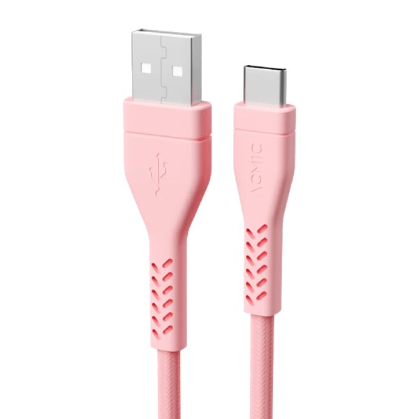 Kabel Data Type A - Type C 1m ACMIC GC100 ROSE PINK