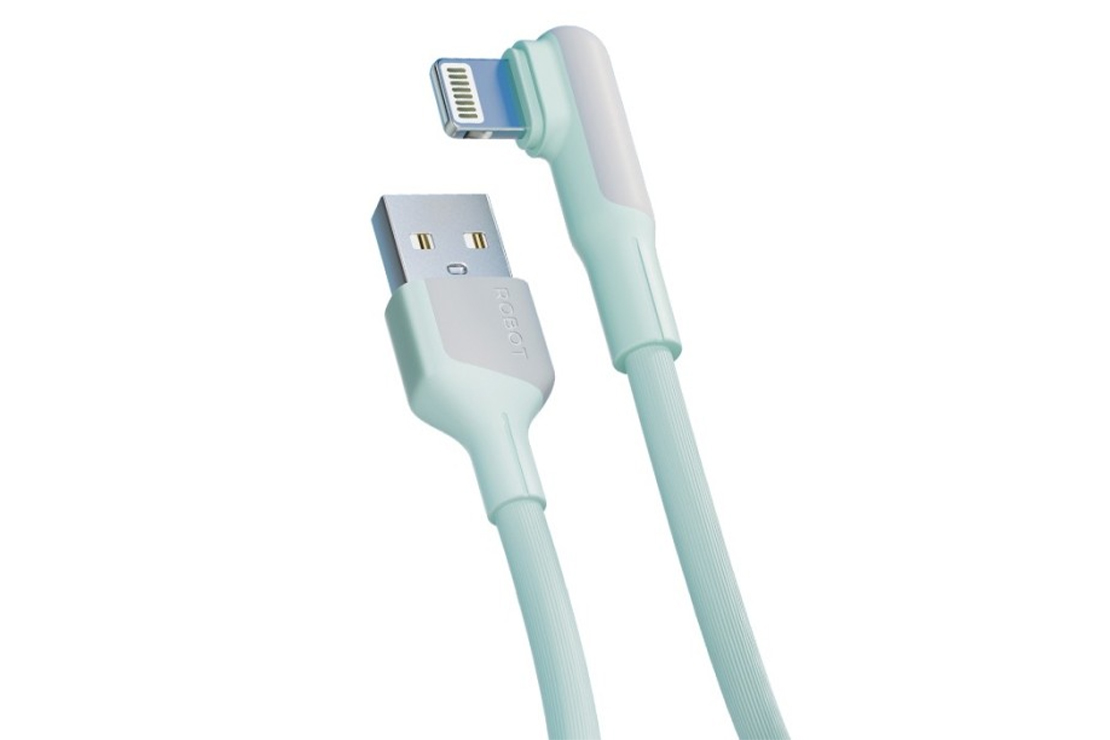 Kabel Gaming Type A - Lightning 1m Robot RWL100 Blue