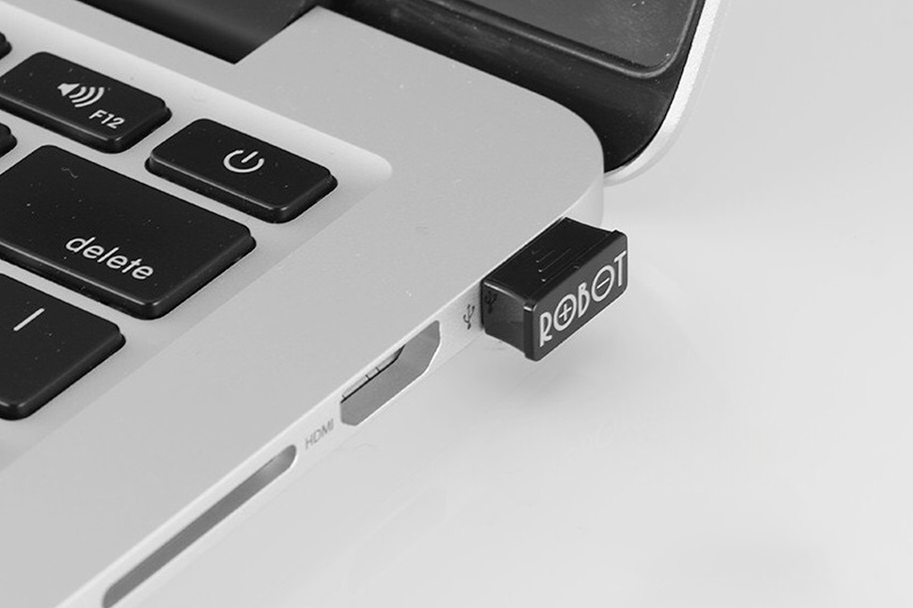 Mouse Nirkabel Robot M220 White