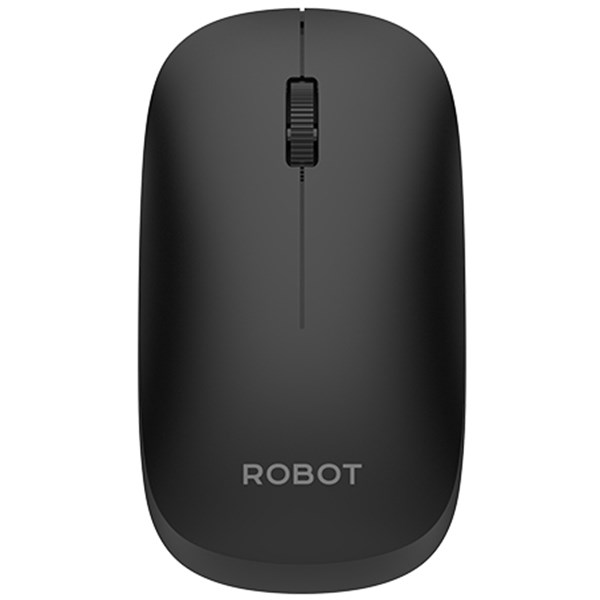 Mouse Nirkabel Silent Robot M390 Black