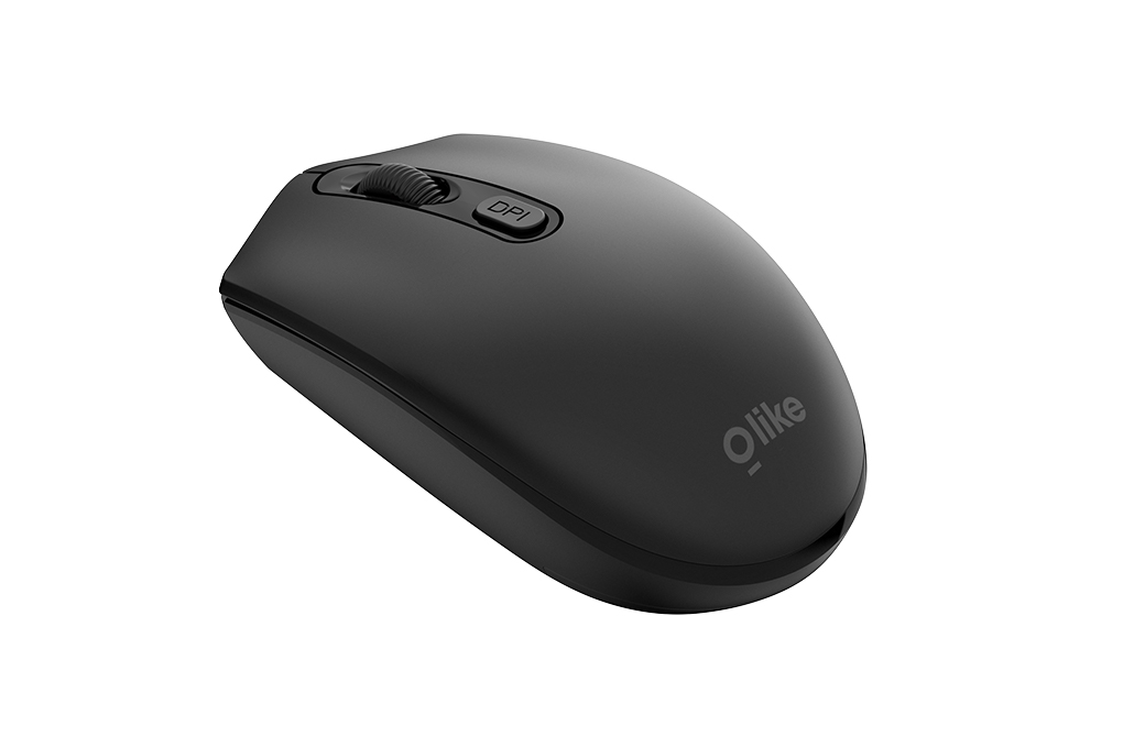 Mouse Nirkabel Olike M203 Black