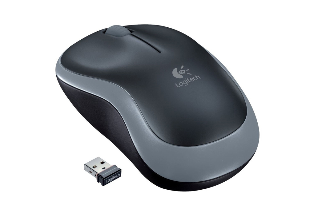 Mouse Wireless Logitech M185 Swift Grey