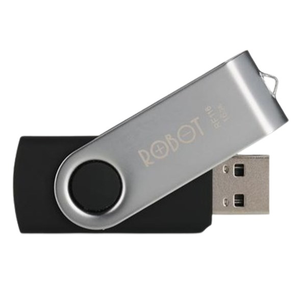 Flash Disk 16GB Robot RF116 Black