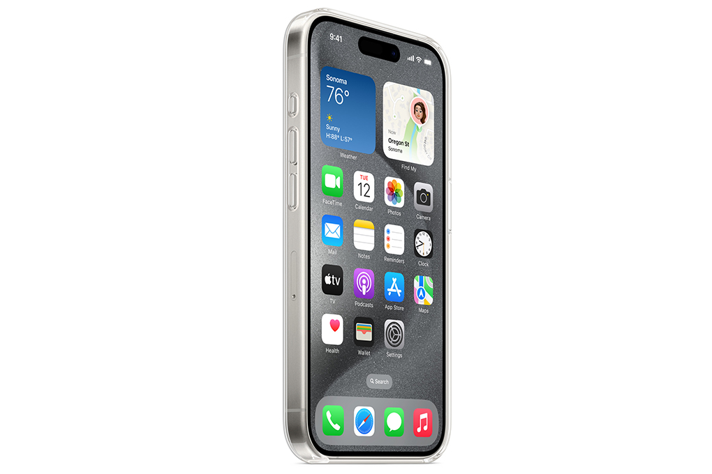 Clear Case iPhone 15 Pro Apple