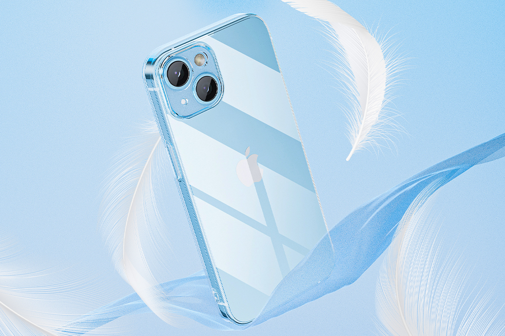 Clear case iPhone 15 Plus Olike TC2