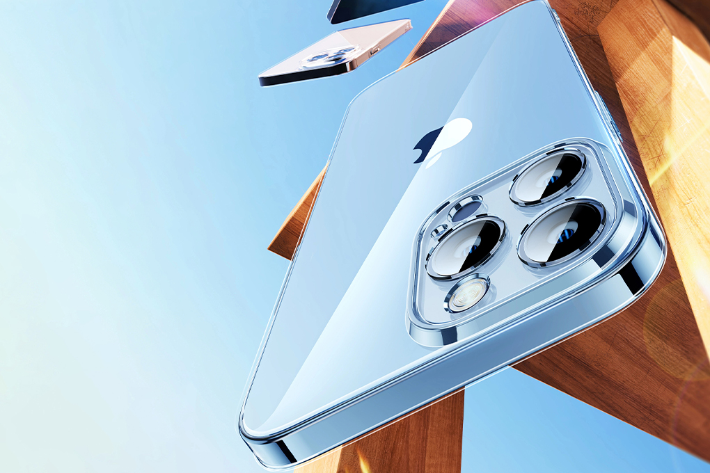 Clear case iPhone 15 Pro Olike TC2